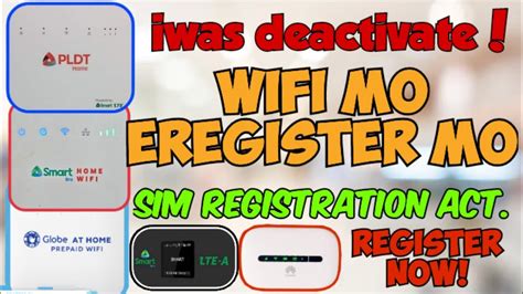 sim card registration for smart bro home wifi|Smart Bro .